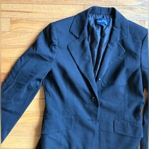 Evan Picone Black Suit Jacket 8